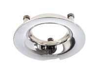 Deko Light 930341 Reflektor Ring Chrom für Serie Uni II Højvolt-skinnesystem-komponenter Reflektor 3-faset Sølv