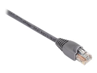 Black Box GigaBase 350 - Koblingskabel - RJ-45 (hann) til RJ-45 (hann) - 6 m - UTP - CAT 5e - med støvel, uten hindringer - grå