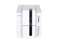 Evolis Primacy - Plastkortskriver - farge - Dupleks - fargesublimering/termooverføring - CR-80 Card (85.6 x 54 mm) - 300 dpi - inntil 850 kort/time (mono) / inntil 210 kort/time (farge) - kapasitet: 100 kort - USB, LAN - briljant blå