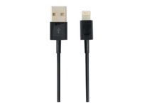 DELTACO IPLH-170 - Lightning-kabel - USB hann til Lightning hann - 1 m - svart - for Apple iPad/iPhone/iPod (Lightning)