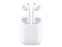 Apple AirPods with Charging Case - 2. Generation (2019) - ægte trådløse øretelefoner med mik. - ørespids - Bluetooth