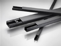 REHAU Kabelkanal LE Højde 60 mm bredde 110 mm, Længde 2000 mm Sort RAL 9005 plast - (2 meter)