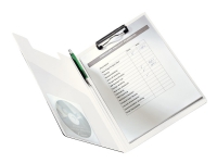 Leitz WOW - Notatbrettmappe - for A4 - kapasitet: 75 ark - metallisk rosa
