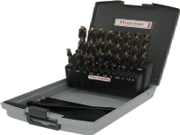 THÜRMER TOOLS Borkassette HSS Tornado 19 stk fra 1,0 til 10,0 mm i 0,5 mm spring i kassette