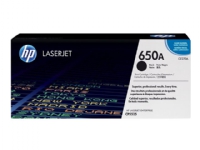 HP 650A - Svart - original - LaserJet - tonerpatron (CE270A) - for Color LaserJet Enterprise CP5525dn, CP5525n, CP5525xh, M750dn, M750n, M750xh