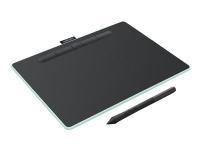 Wacom Intuos Creative Pen Medium - Digitaliserer - 21.6 x 13.5 cm - elektromagnetisk - 4 knapper - trådløs, kablet - USB, Bluetooth - pistasiegrønn