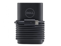 Dell USB-C AC Adapter E5 - Kit - strømadapter - 65 watt - Europa - for Latitude 7200 2-in-1, 7320 Detachable, 7400 2-in-1 Vostro 5490