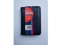 Antra Business card holder, single frame, navy blue