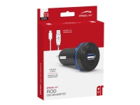 SPEEDLINK ROD - Bilstrømadapter - 2.1 A (USB) - på kabel: USB-C - svart - for Nintendo Switch