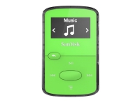 SanDisk Clip Jam - Digital spiller - 8 GB - grønn