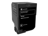 Lexmark - Svart - original - tonerpatron LCCP, LRP - for Lexmark CS720de, CS720dte, CS725de, CS725dte, CX725de, CX725dhe, CX725dthe