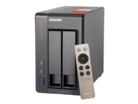 QNAP TS-251+ - NAS-server - 2 brønner - SATA 6Gb/s - RAID 0, 1, JBOD - RAM 2 GB - Gigabit Ethernet - iSCSI støtte