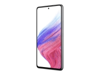 Samsung Galaxy A53 5G - Enterprise Edition - 5G smarttelefon - dobbelt-SIM - RAM 6 GB / 128 GB - microSD slot - OLED-display - 6.5 - 2400 x 1080 piksler (120 Hz) - 4x bakkameraer 64 MP, 12 MP, 5 MP, 5 MP - front camera 32 MP - kul svart