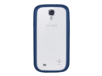 Belkin View - Beskyttelsesboks for mobiltelefon - polykarbonat - blank, midnattsblå - for Samsung Galaxy S4
