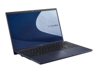 ASUS ExpertBook B1 B1500CEAE-BQ1754R - 180-graders hengseldesign - Core i5 1135G7 / 2.4 GHz - Win 10 Pro - Iris Xe Graphics - 16 GB RAM - 512 GB SSD NVMe - 15.6 1920 x 1080 (Full HD) - Wi-Fi 6 - svart (bunn), stjernesvart (LCD-deksel), stjernesvart