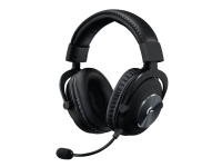 Logitech G Pro X - Hodesett - full størrelse - LIGHTSPEED - trådløs - lydisolerende