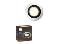 Philips Hue White Ambiance Milliskin Indbygningsspot - Rund Alu BT