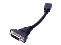 Club 3D - Video adapter - HDMI hann til DVI-I hunn