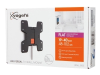 Vogel's WALL 3105 - Brakett - for flatpanel - svart - skjermstørrelse: 19-43 - veggmonterbar