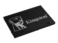 Kingston KC600 - Solid State Drive - kryptert - 2 TB - intern - 2.5 - SATA 6Gb/s - 256-bit AES-XTS - Self-Encrypting Drive (SED), TCG Opal Encryption