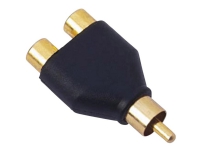 Sinuslive Y1M Phono-adapter [1x Cinch-stik - 2x Cinch-kobling]