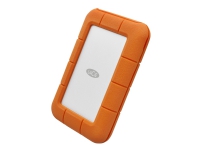 LaCie Rugged USB-C - Harddisk - 1 TB - ekstern (bærbar) - USB 3.1 Gen 1 (USB-C kontakt)