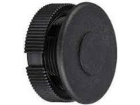 SCHNEIDER ELECTRIC Blindprop sort plast 22mm, inkl møtrik