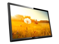 Philips 24HFL3014 - 24 Diagonalklasse LED-bakgrunnsbelyst LCD TV - helsepleie / sykehus - 720p 1366 x 768 - kantbelyst - svart