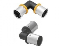 KAN-therm PPSU 50x50 elbow with a Press ring (1009068048)