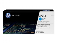 HP 651A - Cyan - original - LaserJet - tonerpatron (CE341A) - for Color LaserJet Enterprise MFP M775dn, MFP M775f, MFP M775z, MFP M775z+