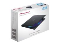 Pioneer BDR-XD07TB - Platestasjon - BDXL - 6x2x6x - SuperSpeed USB 3.0 - ekstern - svart