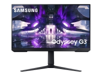 Samsung Odyssey G3 S27AG322NU - LED-skjerm - 27 - 1920 x 1080 Full HD (1080p) @ 165 Hz - VA - 250 cd/m² - 3000:1 - 1 ms - HDMI, DisplayPort - svart