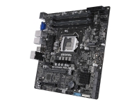 ASUS WS C246M PRO - Hovedkort - mikro ATX - LGA1151 Socket - C246 Chipset - USB 3.1 Gen 1, USB 3.1 Gen 2 - 2 x Gigabit LAN - innbygd grafikk (CPU kreves) - HD-lyd (8-kanalers)