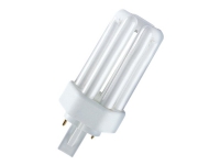 OSRAM DULUX T PLUS - Integrert kompakt fluorescerende lyspære - form: T12X3 - GX24d-3 - 26 W - klasse G - varmt hvitt lys - 3000 K