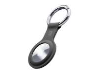 Cellularline Key Ring, Nøkkelfinderetui, Sort, Silikon, 1 stykker, Apple AirTag, 70 mm