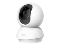 Tapo C200 - Nettverksovervåkingskamera - panorering / tipping - farge (Dag og natt) - 1920 x 1080 - 1080p - fastfokal - lyd - trådløs - Wi-Fi - H.264 - DC 9 V