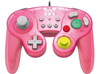 HORI Smash Bros Gamepad med Princess Peach Design