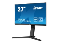 iiyama ProLite XUB2796QSU-B1 - LED-skjerm - 27 - 2560 x 1440 WQHD @ 75 Hz - IPS - 250 cd/m² - 1000:1 - 1 ms - HDMI, DisplayPort - høyttalere - matt svart
