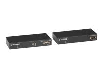 Black Box KVX Series KVM Extender - DVI, Transmitter and Receiver, CATx - KVM / lyd / seriell / USB-svitsj - USB - opp til 100 m