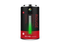 MiPow Power Tube 10000, Rød, Universell, Cylinder, Lithium-Ion (Li-Ion), 10400 mAh, USB