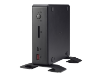 Shuttle XPC nano NC10U3 - Barebone - mini-PC - 1 x Core i3 8145U / 2.1 GHz ULV - RAM 0 GB - UHD Graphics 620 - GigE - WLAN: 802.11b/g/n - svart