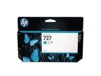 Blækpatron hp 727 b3p19a, 130 ml, cyan