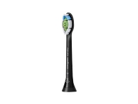 Philips Sonicare W2 Optimal White HX6068 standard - Utskiftningsbørstehode - for tannbørste - svart (en pakke 8) - for Sonicare 2 Series Sonicare DiamondClean Smart HX9902 Sonicare ProtectiveClean 4100 6100