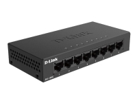 D-Link DGS 108GL - Switch - ikke-styrt - 8 x 10/100/1000 - stasjonær