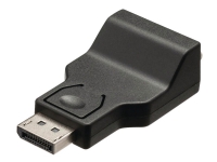Nedis - Video adapter - DisplayPort (hann) til HD-15 (VGA) (hunn) - svart