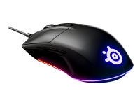 SteelSeries Rival 3 - Mus - optisk - 6 knapper - kablet - USB