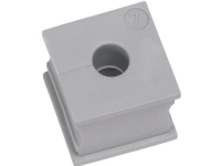 Icotek KT 10 Kabelgennemføring slidset Klemme-diameter (max.) 11 mm Elastomer Grå 1 stk
