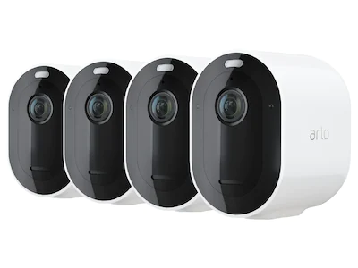 Arlo Pro 4 overvåkingskamera 4pk hvit