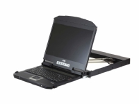 Aten CL3800NW-ATA-AG, 1920 x 1080 piksler, Full HD, Rack-montering, 1U, 26,8 W, Sort
