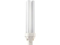 Philips MASTER PL-C 18W/865/2P 1CT/5X10BOX, 17,9 W, 10000 timer, 1200 lm, Kjølig dagsys